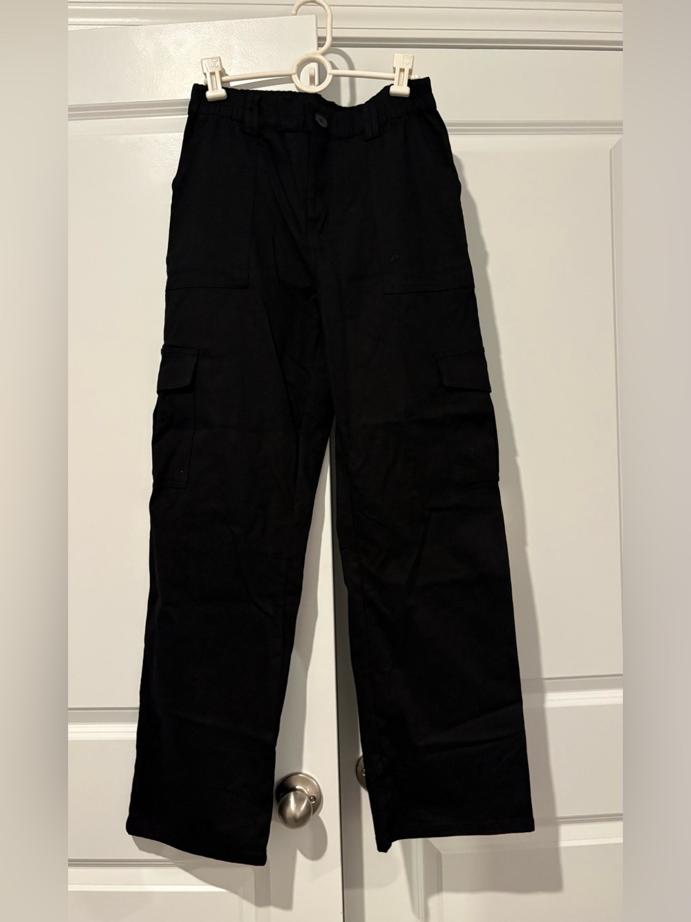 Women’s Black Cargo Pants - Classic Utility Style